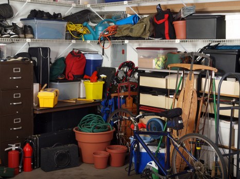 Eco-friendly loft clearance process with recycling and donation
